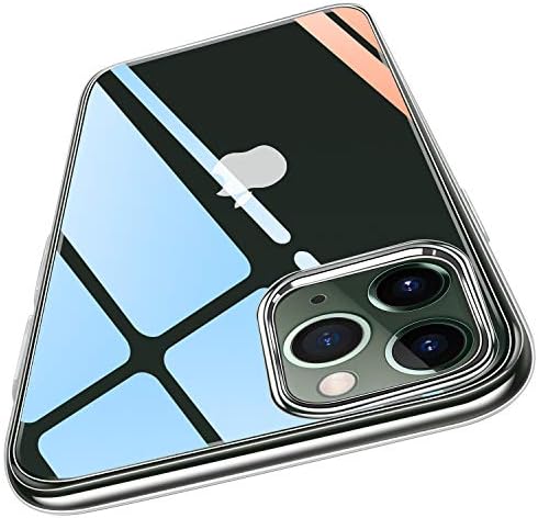 Meifigno Clear מיועד לאייפון 11 פרו מקסימום מארז, [אנטי צינור] אולטרה דק סיליקון רך TPU כיסוי טלפון דק -התאמה